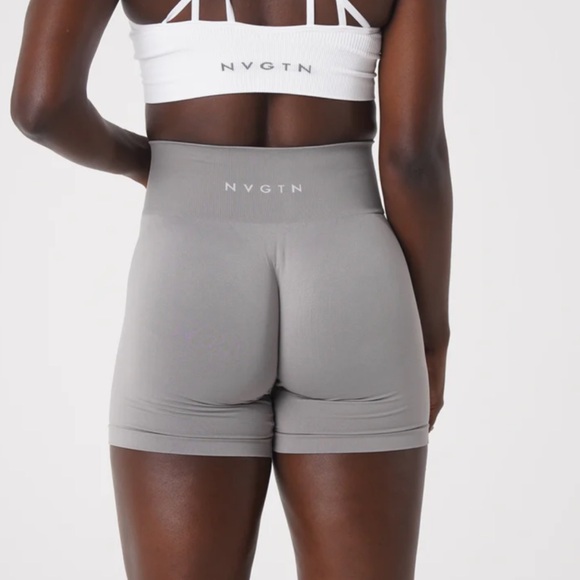 NVGTN solid seamless shorts - Picture 2 of 4